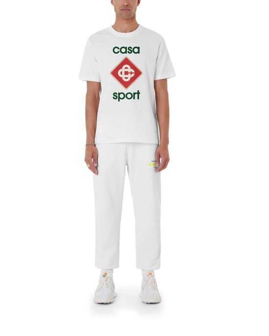 Casablanca Casa Sport Design Wit T-shirt - Image 1