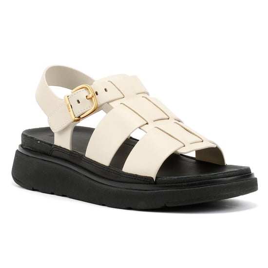 FitFlop GEN-FF Fisherman Dames Sandalen Van Leer In Beige - Image 2