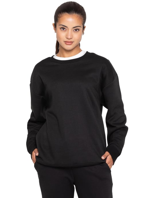 Enzo | Dames Oversized Sweatshirt Tracksuit Set - Image 3