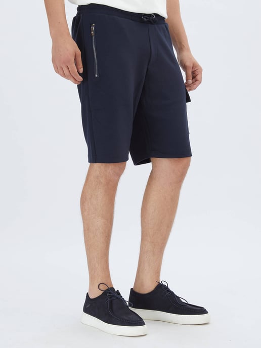 Effen gebreide casual bermuda - Image 4
