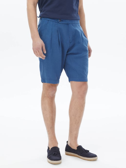 Geweven casual bermuda - Image 3