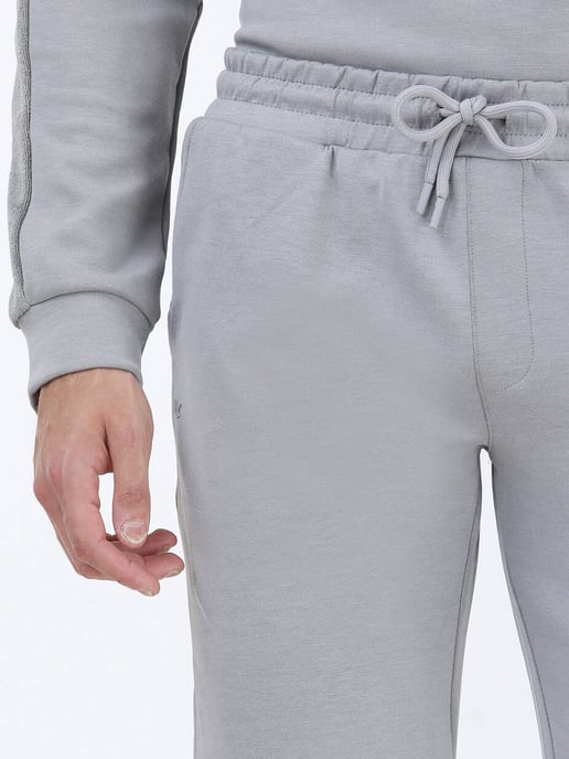 Effen gebreide jogging-fit sportbermuda - Image 3