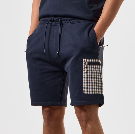 Men's Weekend Offender Lerena Fleece Shorts in Navy - Image 1