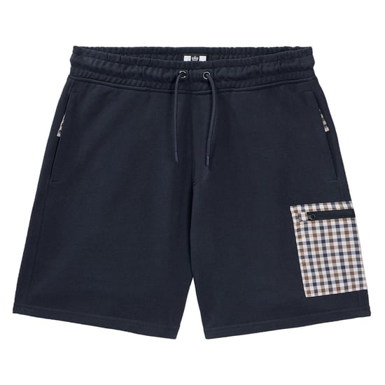 Men's Weekend Offender Lerena Fleece Shorts in Navy - Image 3