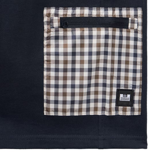 Men's Weekend Offender Lerena Fleece Shorts in Navy - Image 4