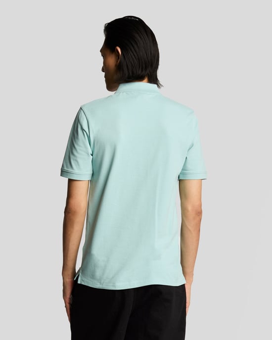 Lyle & Scott effen poloshirt - blauw - Image 3