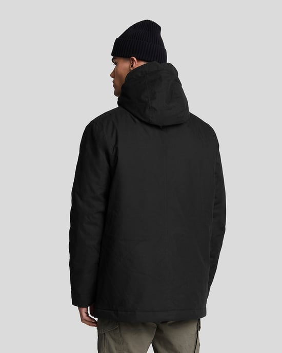 Lyle & Scott Microfleece Parka - Zwart - Image 3