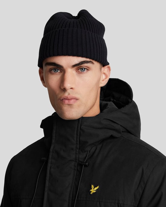 Lyle & Scott Microfleece Parka - Zwart - Image 4