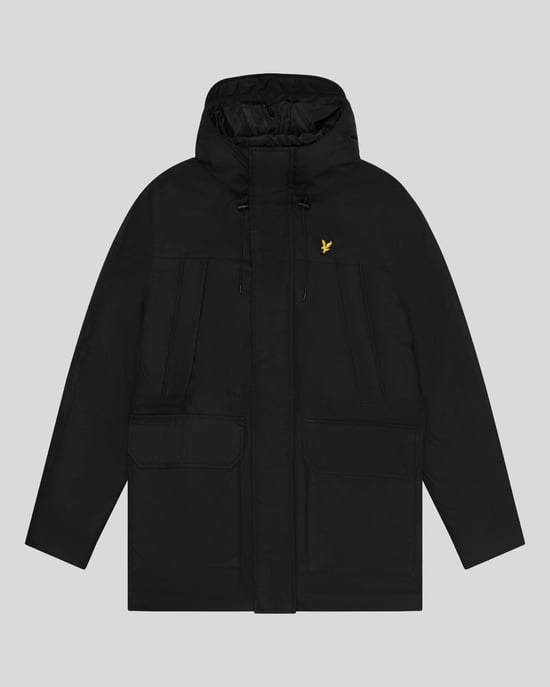 Lyle & Scott Microfleece Parka - Zwart - Image 5