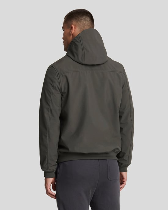 Lyle & Scott Fleece Achter Softshell Jacket - Grijs - Image 3