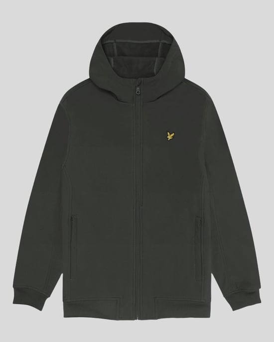 Lyle & Scott Fleece Achter Softshell Jacket - Grijs - Image 5