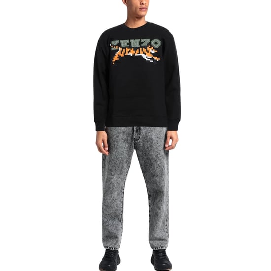 Kenzo Paris digitaal tijgerontwerp zwart sweatshirt - Image 3