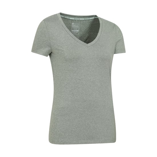 Mountain Warehouse Dames/Dames Vitaliteit V Hals T-shirt (Kaki Groen) - Image 3
