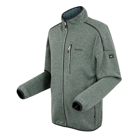Regatta Heren Kames Full Zip Fleecejack (Gletsjer/Warm weer) - Image 3