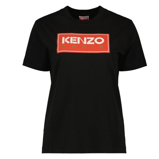 Kenzo Paris Block Logo Zwart T-shirt - Image 1