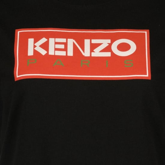 Kenzo Paris Block Logo Zwart T-shirt - Image 3