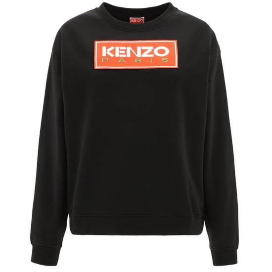 Kenzo Paris Block Logo Zwart damessweatshirt - Image 1