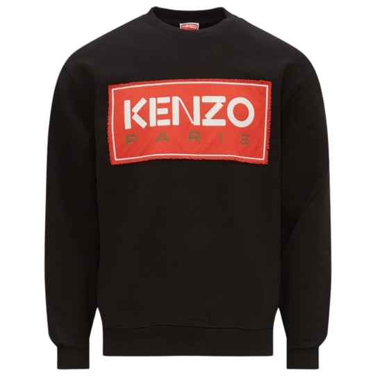 Kenzo Paris bloklogo zwart sweatshirt - Image 1