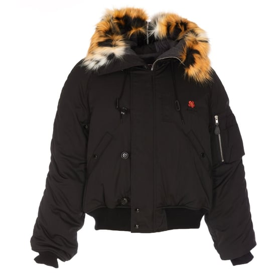 Kenzo effen zwart bomberjack - Image 1