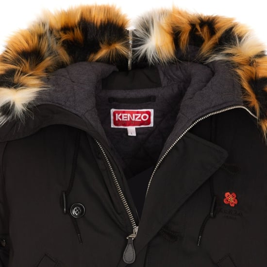 Kenzo effen zwart bomberjack - Image 3