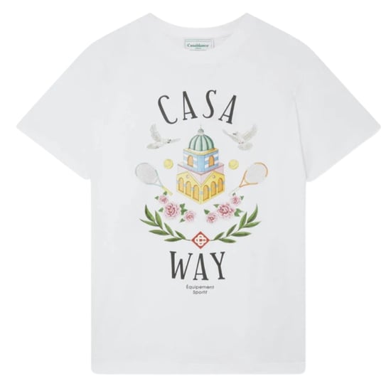 Casablanca Casa Way Design wit T-shirt - Image 1