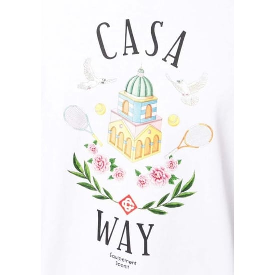Casablanca Casa Way Design wit T-shirt - Image 3