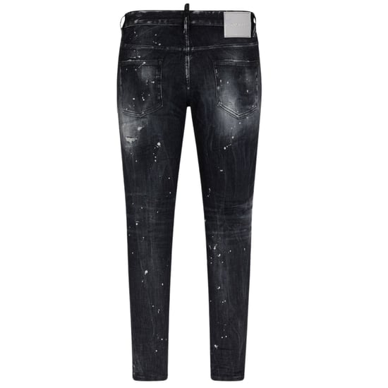 Dsquared2 Skater Jean Verfspetterde jeans met vervaagde zwarte wassing - Image 2