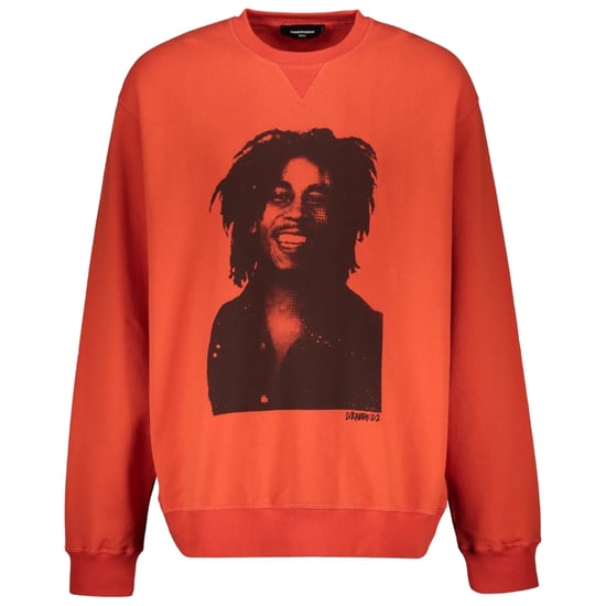 Dsquared2 Bob Marley Cool Fit oranje sweatshirt - Image 1