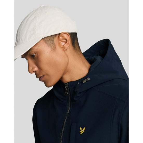 Donker marineblauw softshelljack met merk Lyle & Scott - Image 4