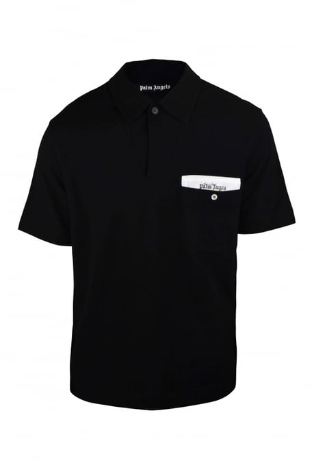 Palm Angels Polo Zwart - Image 1