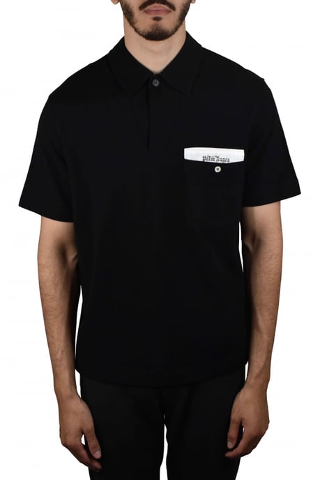 Palm Angels Polo Zwart - Image 2