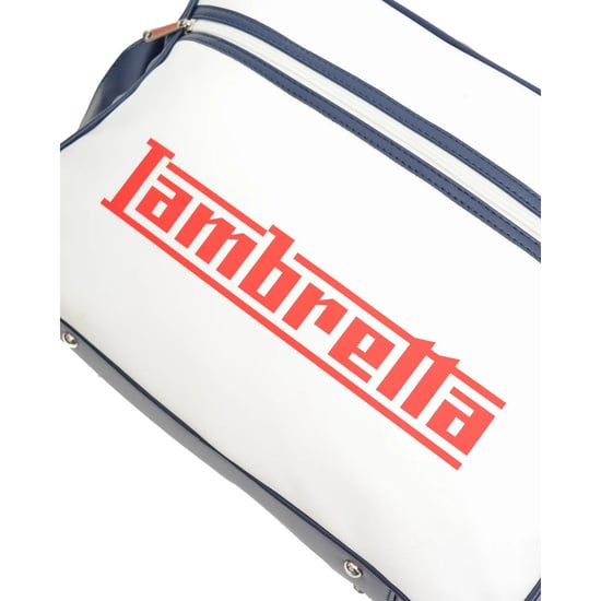 Lambretta Unisex Volwassen Logo Cabinetas (Marineblauw/Wit) - Image 5