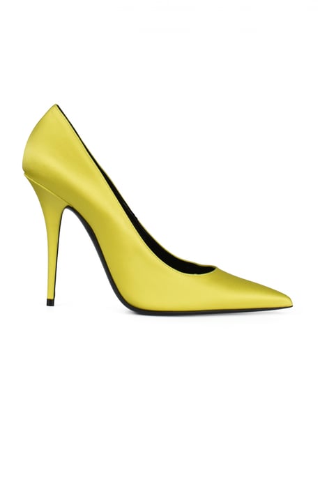 Saint Laurent Marilyn Pumps Geel - Image 1