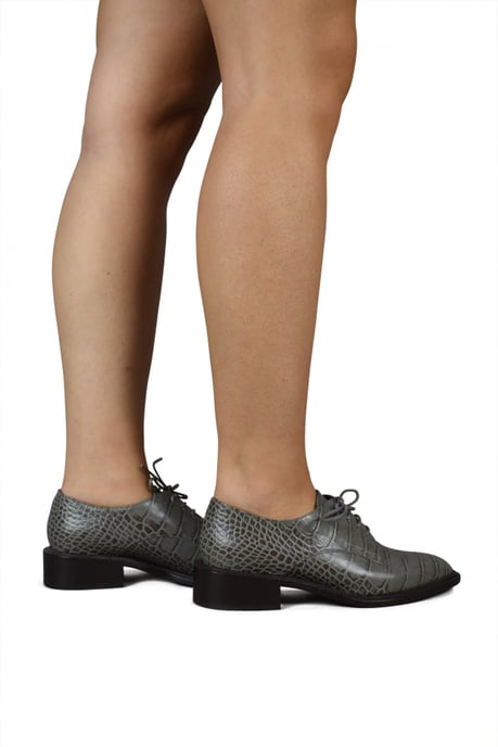 Walter Steiger Oxfordschoenen Grijs - Image 2