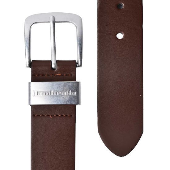 Lambretta Met leer gevoerde riem (Donkerbruin) - Image 3