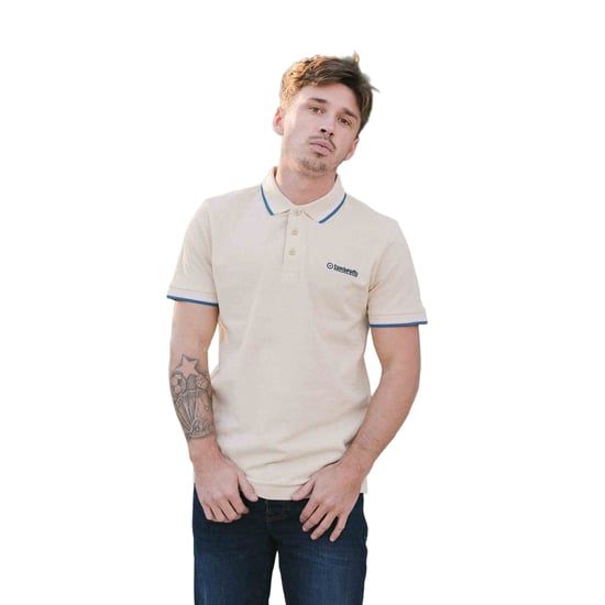 Lambretta Heren SS25 Twin Tip Poloshirt (Hout As) - Image 3