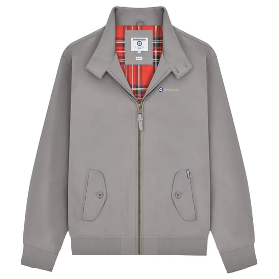 Lambretta Harrington heren douchebestendig jack (Donkergrijs) - Image 1