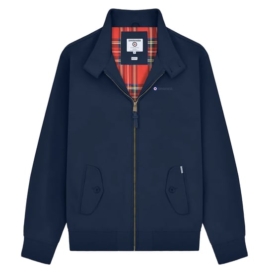 Lambretta Harrington heren douchebestendig jack (Marine) - Image 1