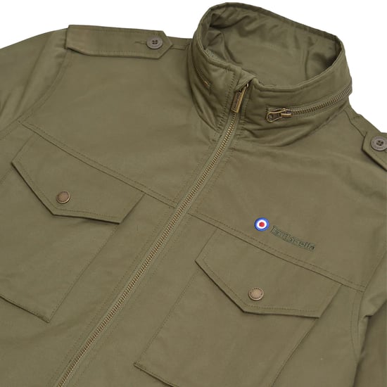 Lambretta Heren M-65 militaire jas (Kaki Groen) - Image 3