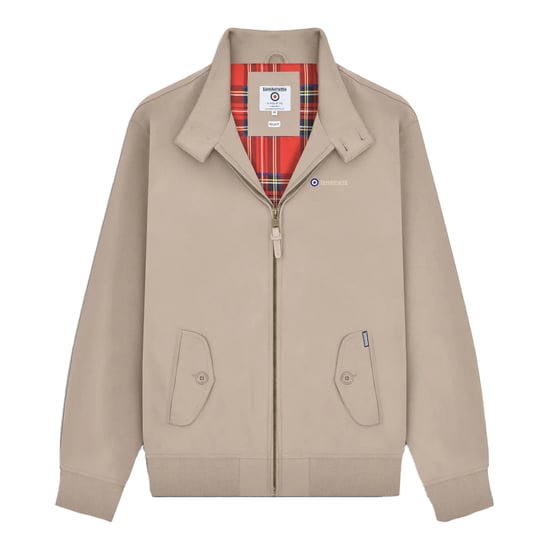Lambretta Harrington heren douchebestendig jack (Steen) - Image 1