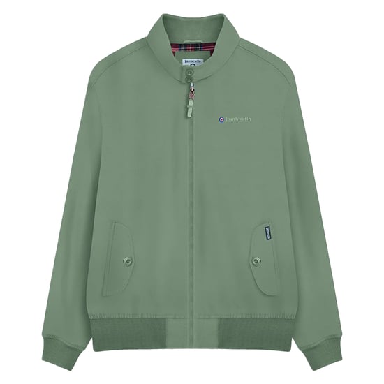 Lambretta Harrington heren douchebestendig jack (Groen) - Image 1