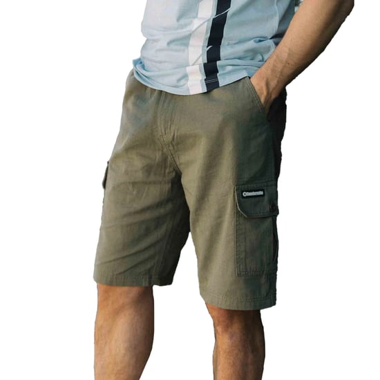 Lambretta Heren SS25 Cargo Shorts (Kaki Groen) - Image 3