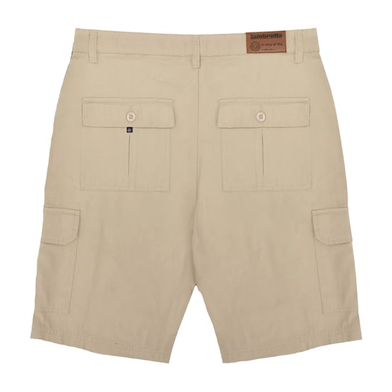 Lambretta Heren SS25 Cargo Shorts (Steen) - Image 2
