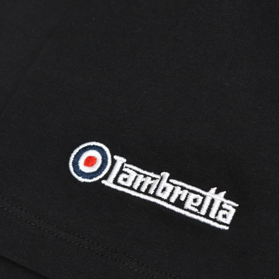 Lambretta Heren Northern Soul T-Shirt (Zwart/Goud) - Image 3