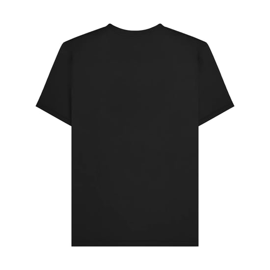 Lambretta Heren Vinyl Groot & Lang T-Shirt (Zwart) - Image 2