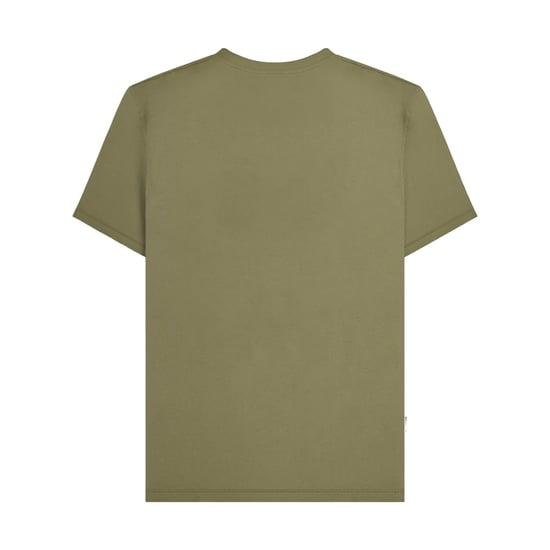 Lambretta Heren Target Kwadrant Groot & Lang T-Shirt (Khaki) - Image 2