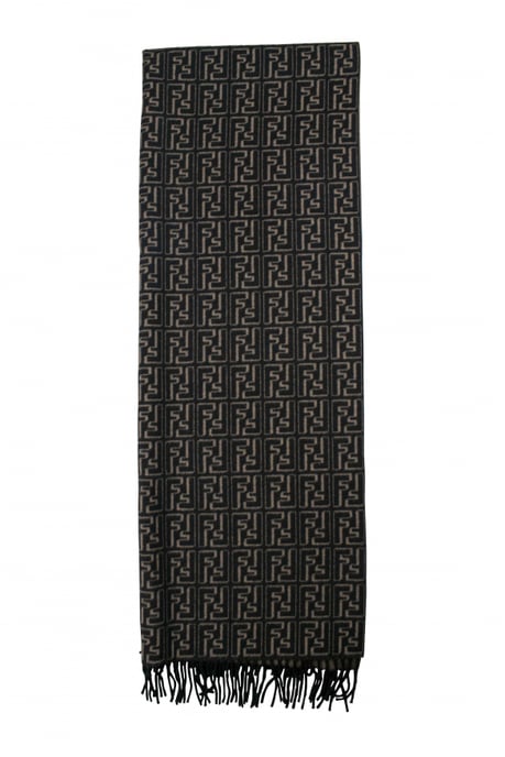 Fendi Sjaal Zwart - Image 1