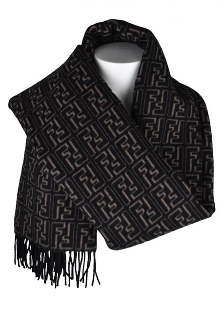 Fendi Sjaal Zwart - Image 3