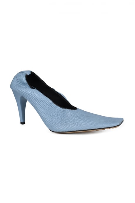 Bottega Veneta Crunchpumps Blauw - Image 3