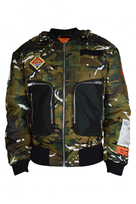 Heron Preston bomberjack kaki - Image 1